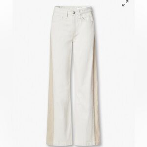 rag & bone Logan Spliced wide leg jeans